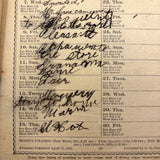 1886 + 1888 Almanacs with Handwritten Daily Diaries