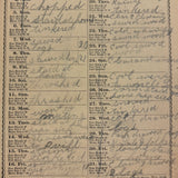 1886 + 1888 Almanacs with Handwritten Daily Diaries