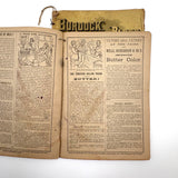 1886 + 1888 Almanacs with Handwritten Daily Diaries
