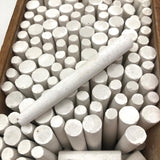 1920s American Crayon Co. One Gross Box Tapered White Waltham Chalk, Near Full
