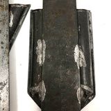 (I love) YU! Pair of Old Tin Chocolate Molds