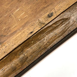 Super Primitive Early Handmade Pinball Game with Lots of Nails