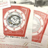 Lot of 1920s Masonic Emblem Drawings and Certificates