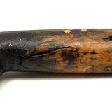 Antique Handmade Folk Art Knife with Carved Boot Handle