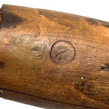 Antique Handmade Folk Art Knife with Carved Boot Handle