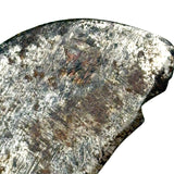 Antique Handmade Folk Art Knife with Carved Boot Handle