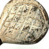 Unusual Old Carved Comb with Booted Leg Shaped Handle