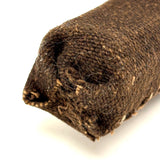 Wonderful Carved Figure (Jockey?) with Wool Coat, Painted Cap, Moving Arms and Gripping Hands