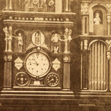 Rare "The Eight Wonder of the World" Engle Clock Stereoview, 1878