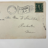1909 Great Graphics Postmarked Pope Bicycles Cover to Mr. Wm. Smellie