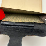 1859 Leather Covered Notebook, Largely Blank But with Excellent American Flag Diagram