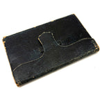 1859 Leather Covered Notebook, Largely Blank But with Excellent American Flag Diagram