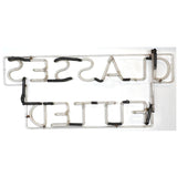 GLASSES FITTED, Hand Crafted Old Neon Sign, As Found