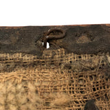 Charming Hybrid: Early 19th C. Painted Box with Folk Art Needlepoint Cover