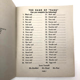 Fun, Rare, The Pastime Digest Vol. 4, c. 1940s Salvation Army Activities Book