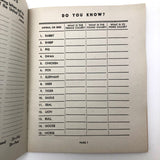 Fun, Rare, The Pastime Digest Vol. 4, c. 1940s Salvation Army Activities Book