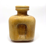 Steuler Keramik West German Mid-Century Modern Honey Brown Bottle Shaped Vase