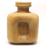 Steuler Keramik West German Mid-Century Modern Honey Brown Bottle Shaped Vase