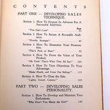 First Edition "Developing Sales Techniques and Personality" by Dave Colcord