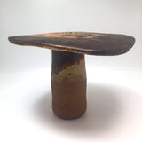 Michael Cohen Mushroom Shaped Studio Pottery Ikebana Vase