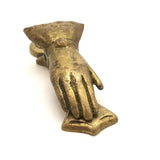 Brass Hand Shaped Paper Clip for Desk or Wall