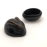 Rabbit Shaped Bronze Trinket Box From Gumps San Francisco