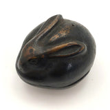 Rabbit Shaped Bronze Trinket Box From Gumps San Francisco
