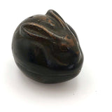 Rabbit Shaped Bronze Trinket Box From Gumps San Francisco