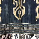 Gorgeous Handwoven Ikat Indigo Textile from Sumba, Indonesia