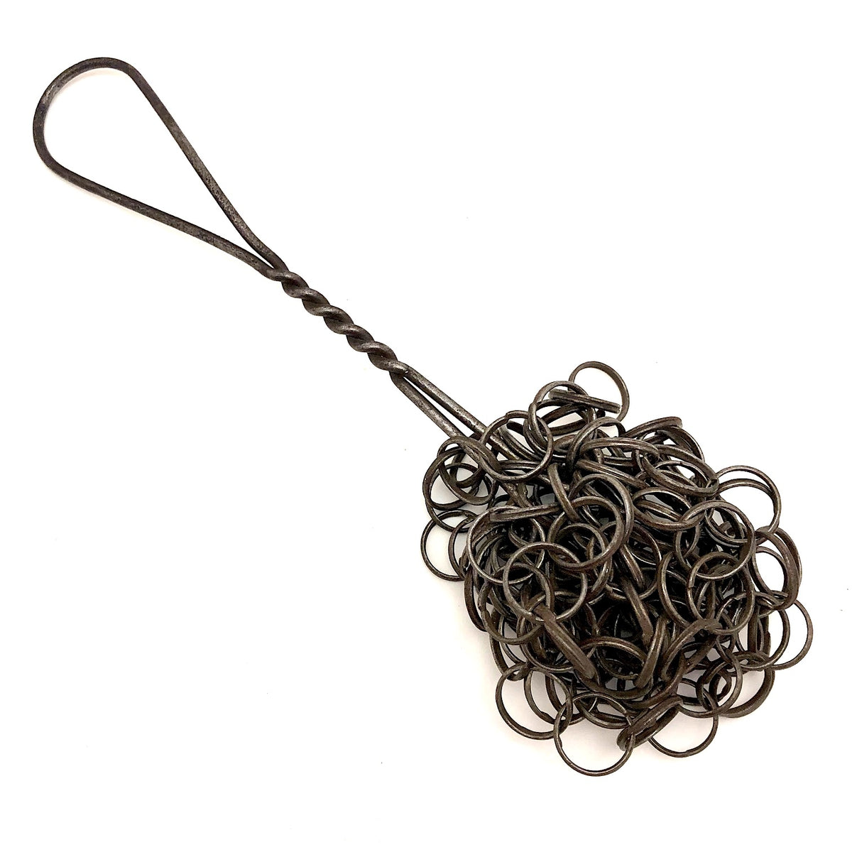 Linked Loops Antique Metal Pot Scrubber – critical EYE Finds