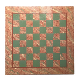 Fun, Very 1980s Sponge Painted Wooden Checkerboard