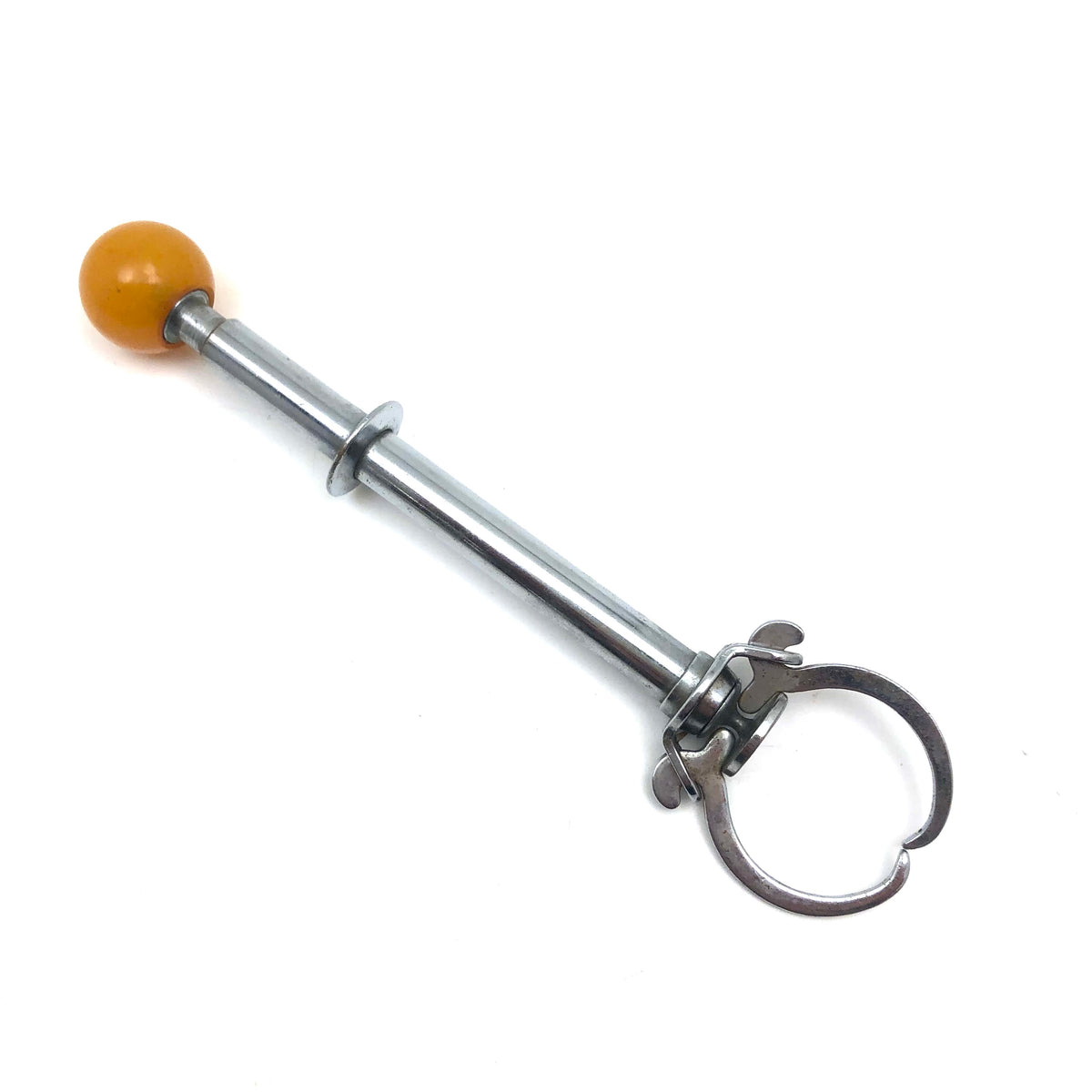 Vintage Chrome Sugar Cube (or Ice Cube) Grabber with Bakelite Bulb