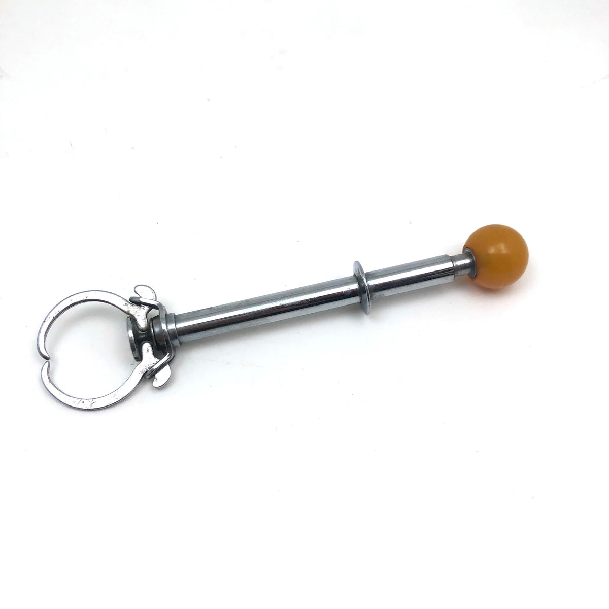 Vintage Chrome Sugar Cube (or Ice Cube) Grabber with Bakelite Bulb