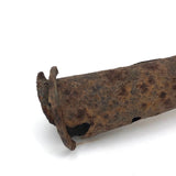 Much Weathered Sculptural Antique Iron Finial (Lightening Rod Tip?)