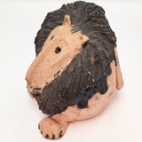 Pottery Lion with Great Mane
