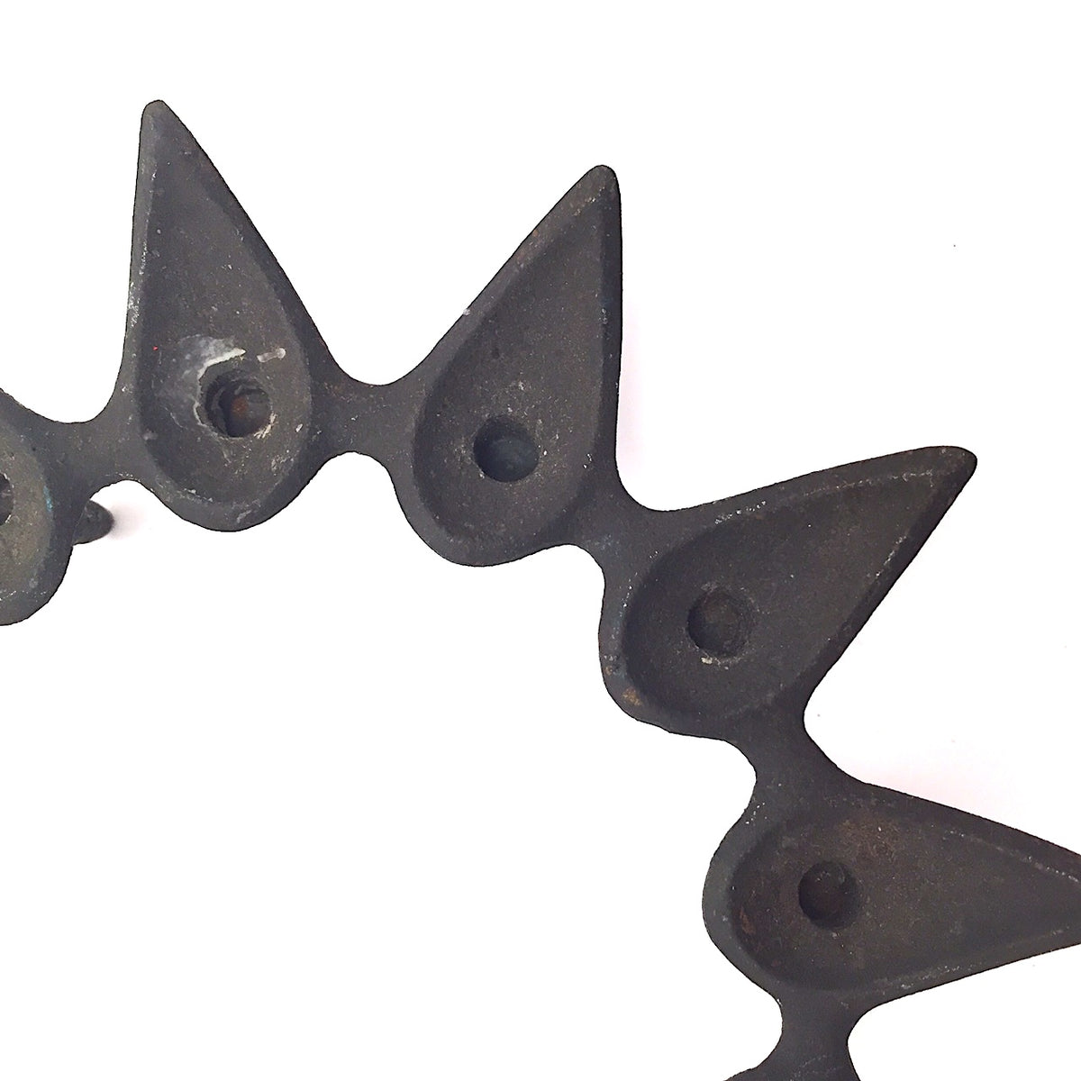 Dansk Designs Cast Iron "Star Holder" Candle Holder by Jens Quisgaard