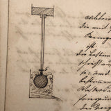 19th Century German Manuscript Notebook with Phenomenal Diagrams and Drawings