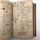 19th Century German Manuscript Notebook with Phenomenal Diagrams and Drawings
