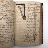 19th Century German Manuscript Notebook with Phenomenal Diagrams and Drawings