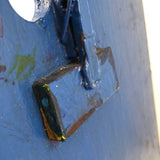 Cheerful Vintage Royal Blue Painted Portable Easel