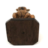 Possessed Looking Carved Kangaroo!