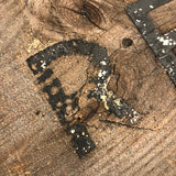 Antique Double-sided Painted DENT / REMOVED Sign on Pine Plank
