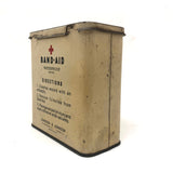 Rare C. 1940 J&J Red Cross Band-Aid Tin