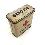 Rare C. 1940 J&J Red Cross Band-Aid Tin