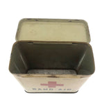 Rare C. 1940 J&J Red Cross Band-Aid Tin