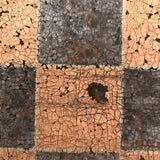 Antique Painted Leather Gameboard with Gorgeous Chippy (but not chipping) Paint