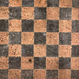 Antique Painted Leather Gameboard with Gorgeous Chippy (but not chipping) Paint