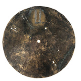 Special and Rare Early Hand-Engraved Brass Clock Dial Signed Fretel