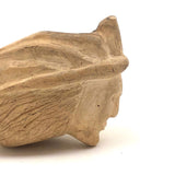 Native American Chief Folk Art Clay Pipe Bowl