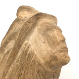 Native American Chief Folk Art Clay Pipe Bowl